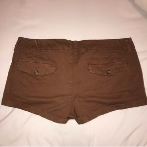 2 American eagle khaki shorts